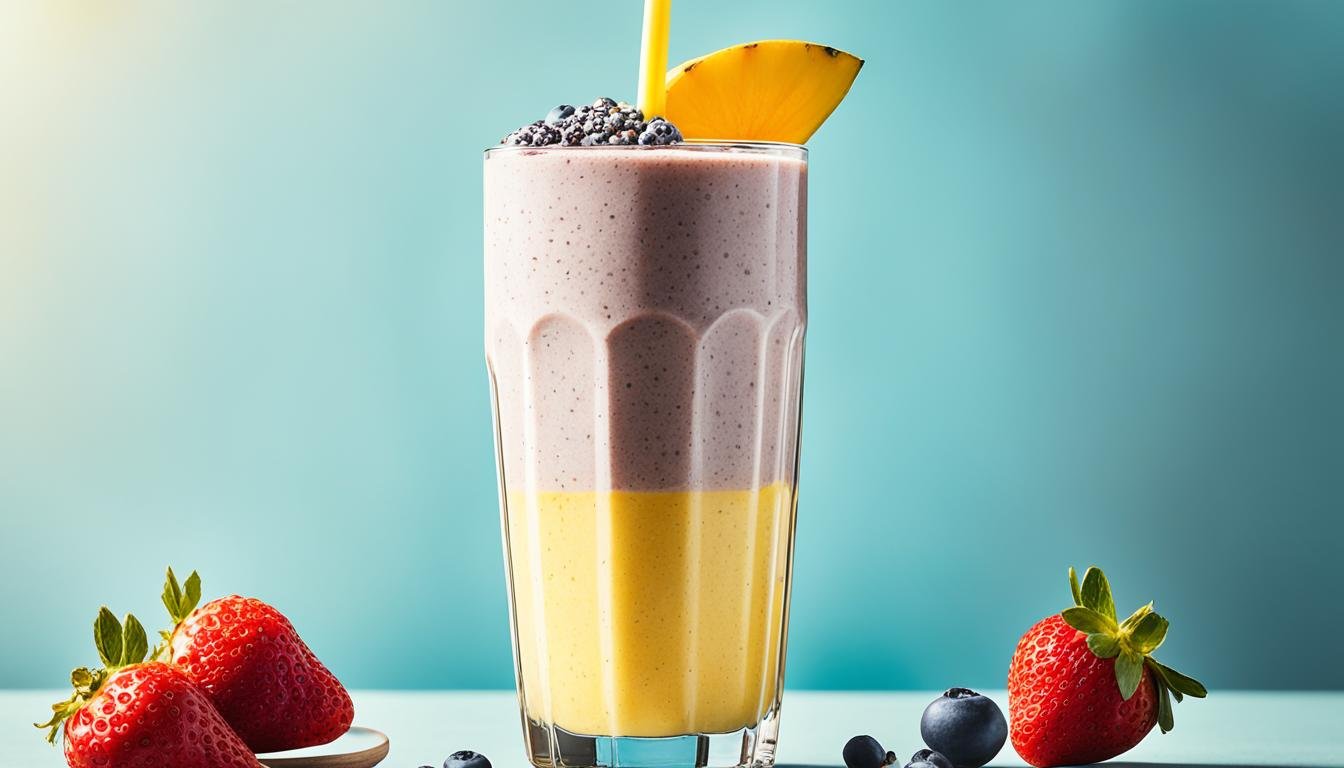 High protein smoothies